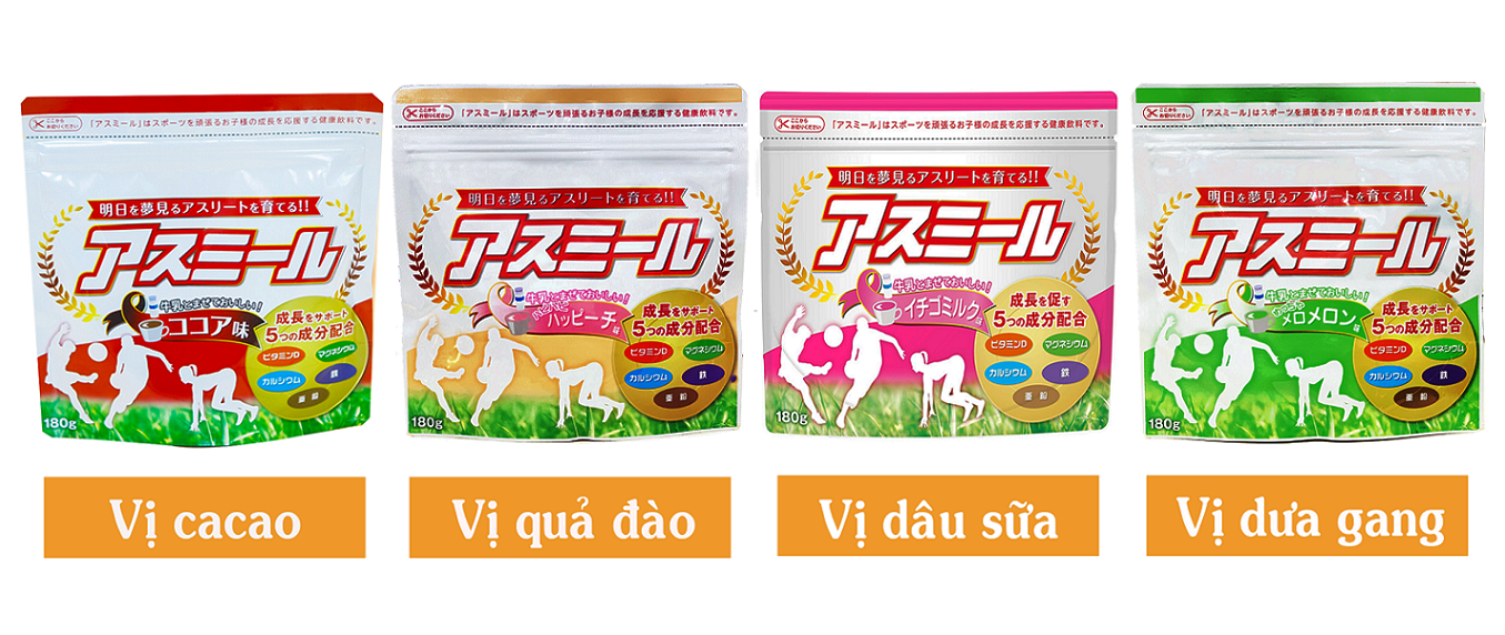 Sữa tăng chiều cao Asumiru của Nhật 02