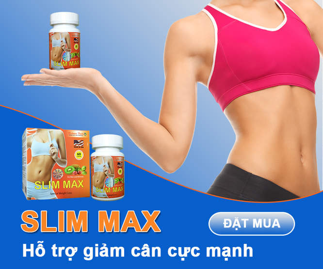 SLIM MAX USA - VIÊN UỐNG GIẢM CÂN CỰC MẠNH CHO NGƯỜI KHÓ GIẢM CÂN 1-1