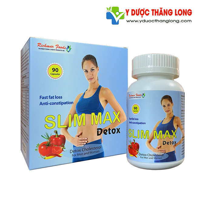 Thuốc giảm cân SLIM MAX DETOX (USA) - VIÊN GIẢM CÂN, GIẢI ĐỘC NHANH 4 Thuốc giảm cân SLIM MAX DETOX (USA) - VIÊN GIẢM CÂN, GIẢI ĐỘC NHANH 4