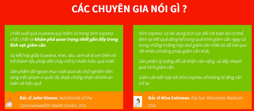 Viên uống giảm cân SLIM EXPRESS giúp giảm béo nhanh-1